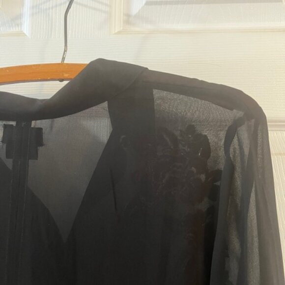 Boho Sheer Tunic with embroidery - Picture 6 of 6